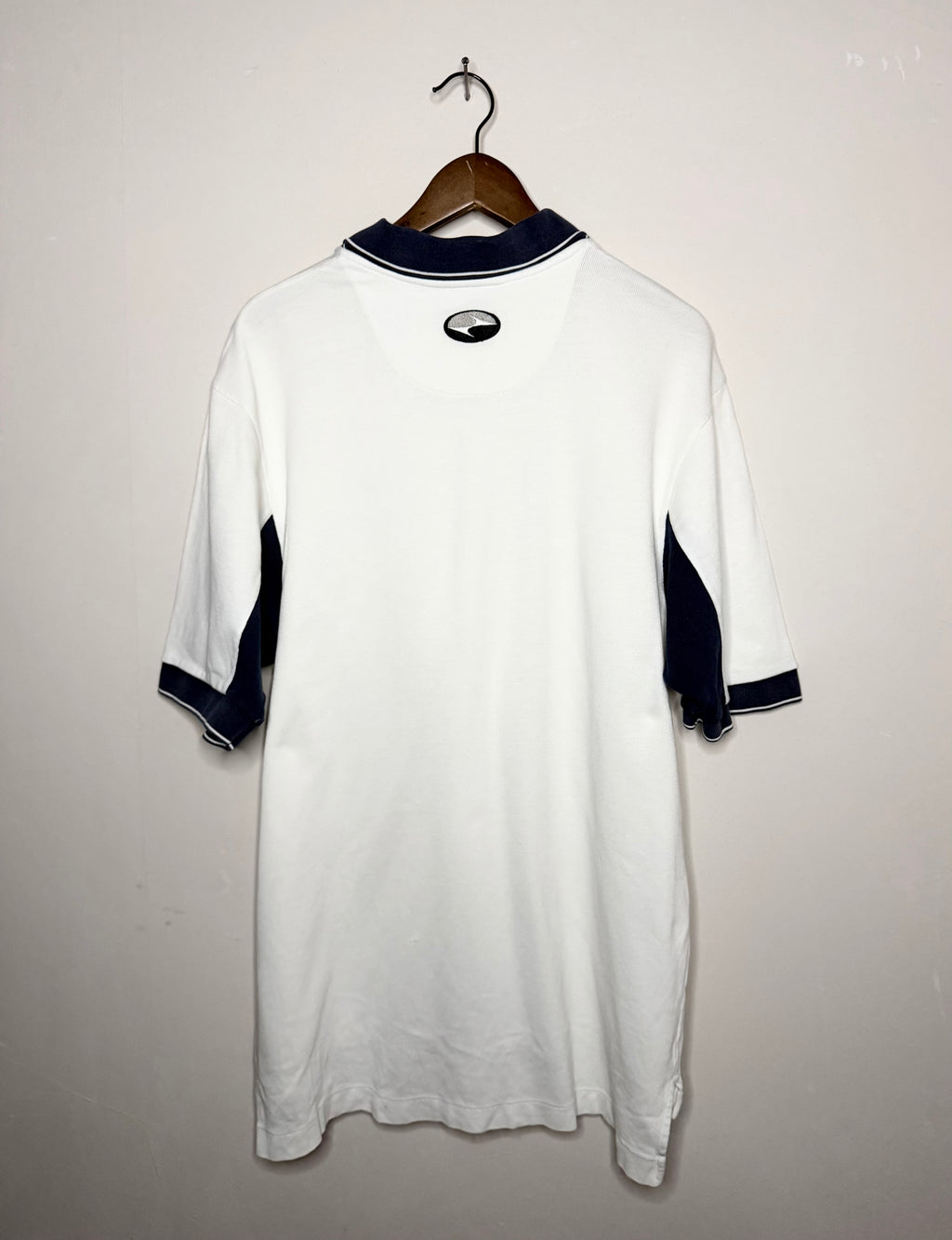 Nike ying yang polo — white/blue (XXL)
