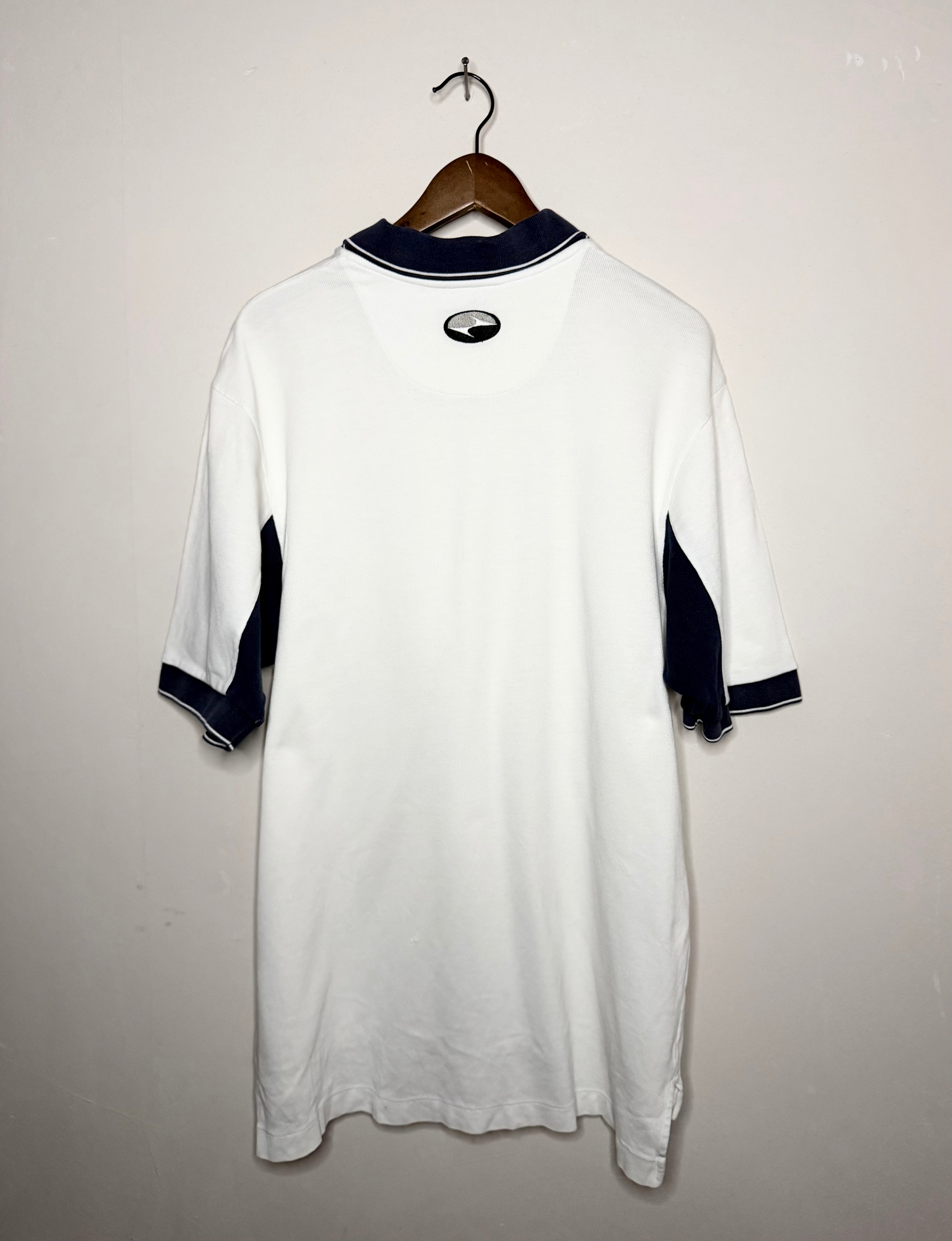 Nike ying yang polo — white/blue (XXL)