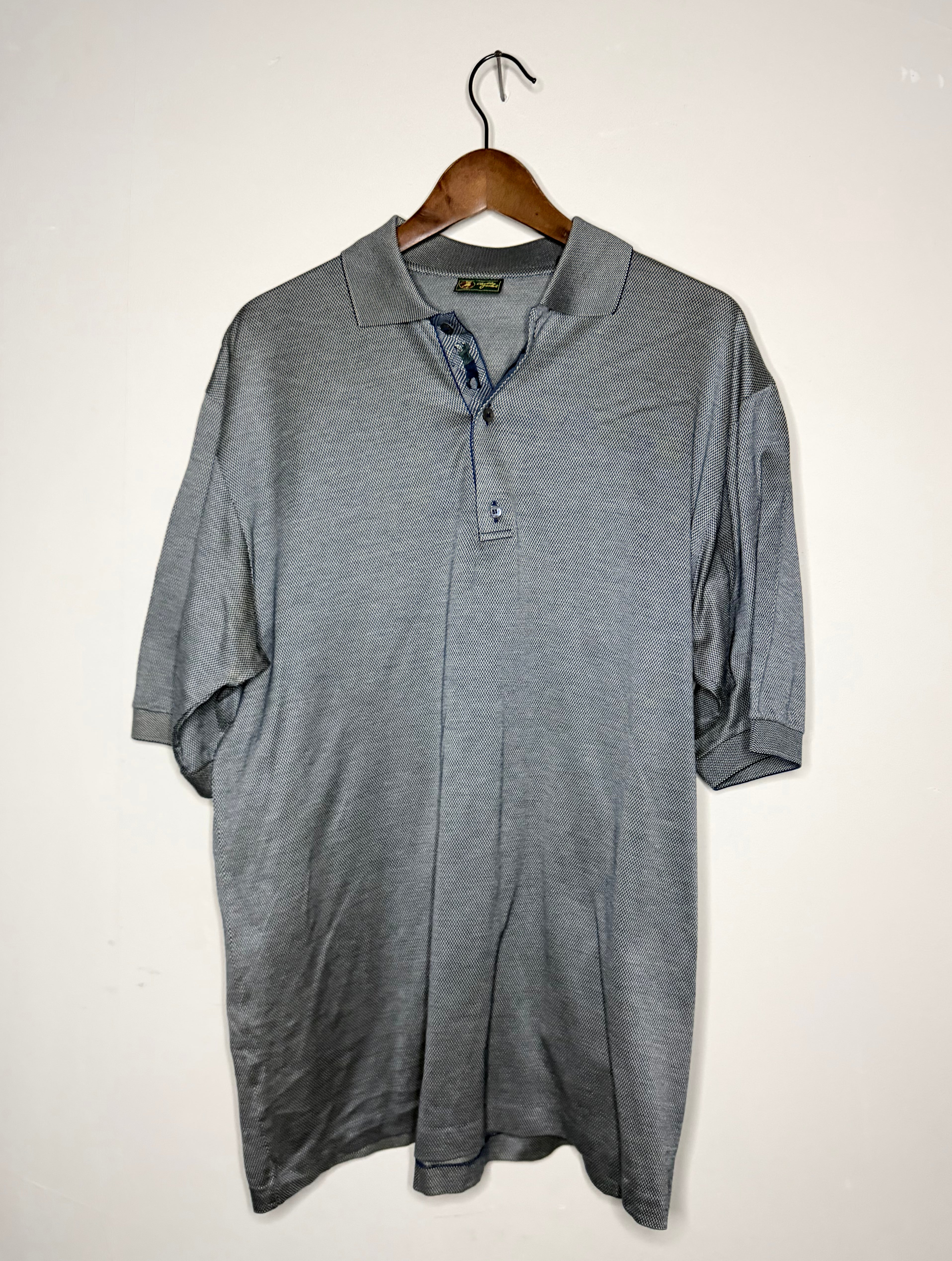 Bobby Jones polo — grey (L)