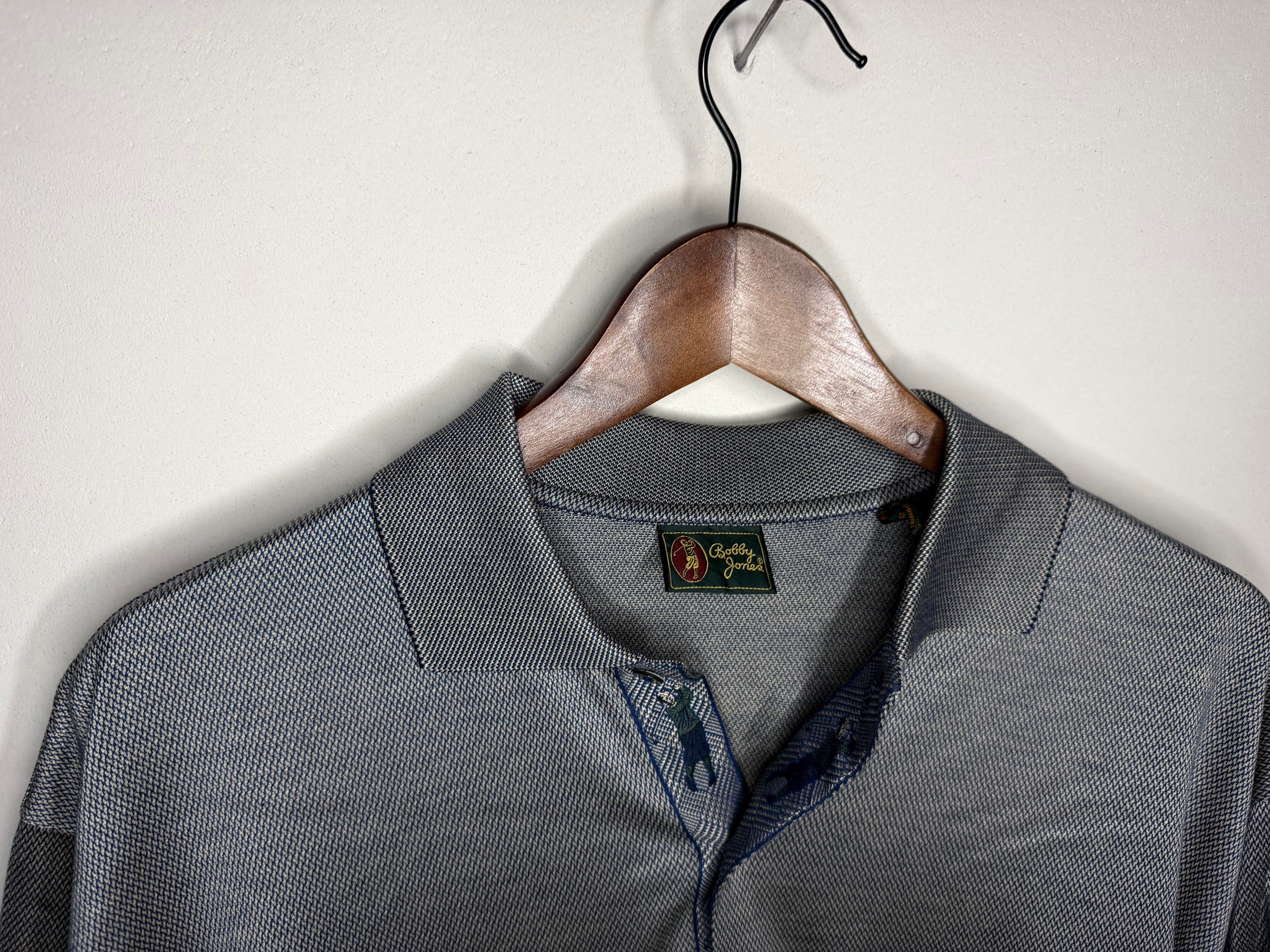 Bobby Jones polo — grey (L)