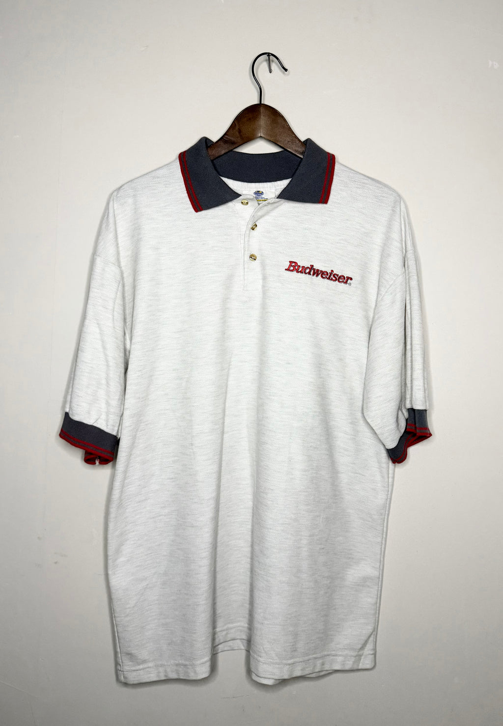 Budweiser polo — grey (XL)