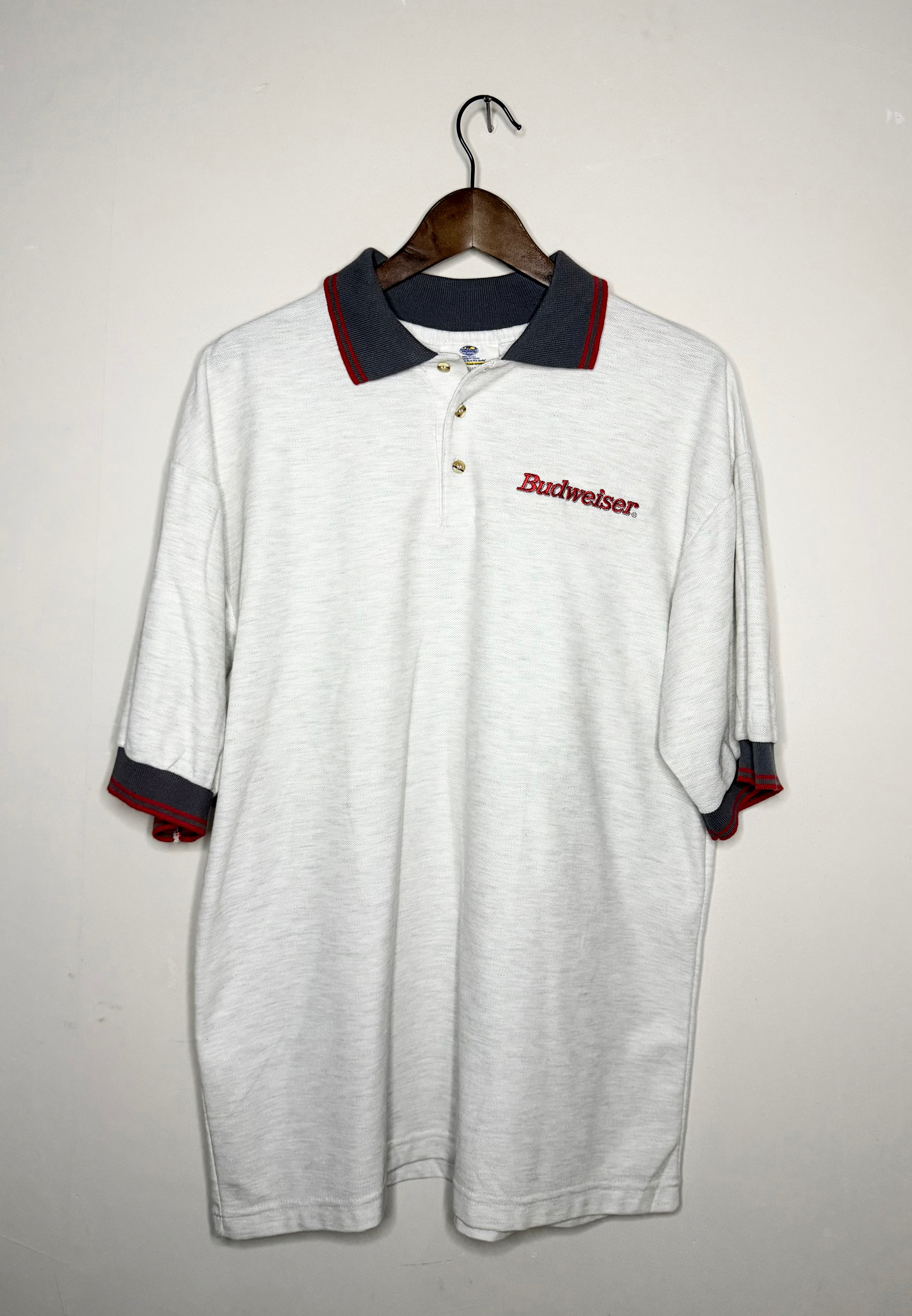 Budweiser polo — grey (XL)