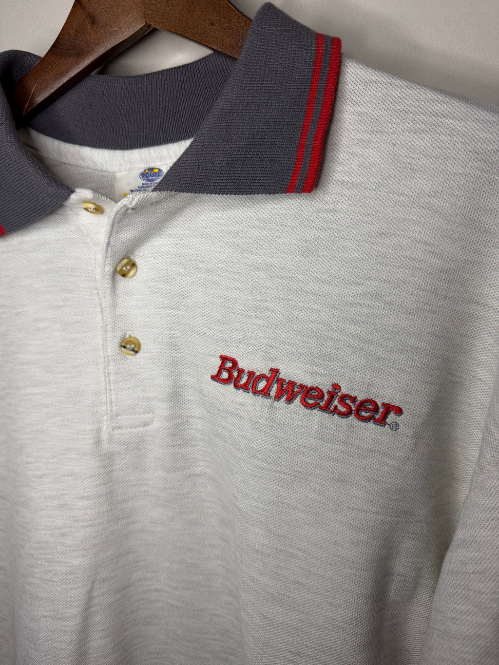 Budweiser polo — grey (XL)