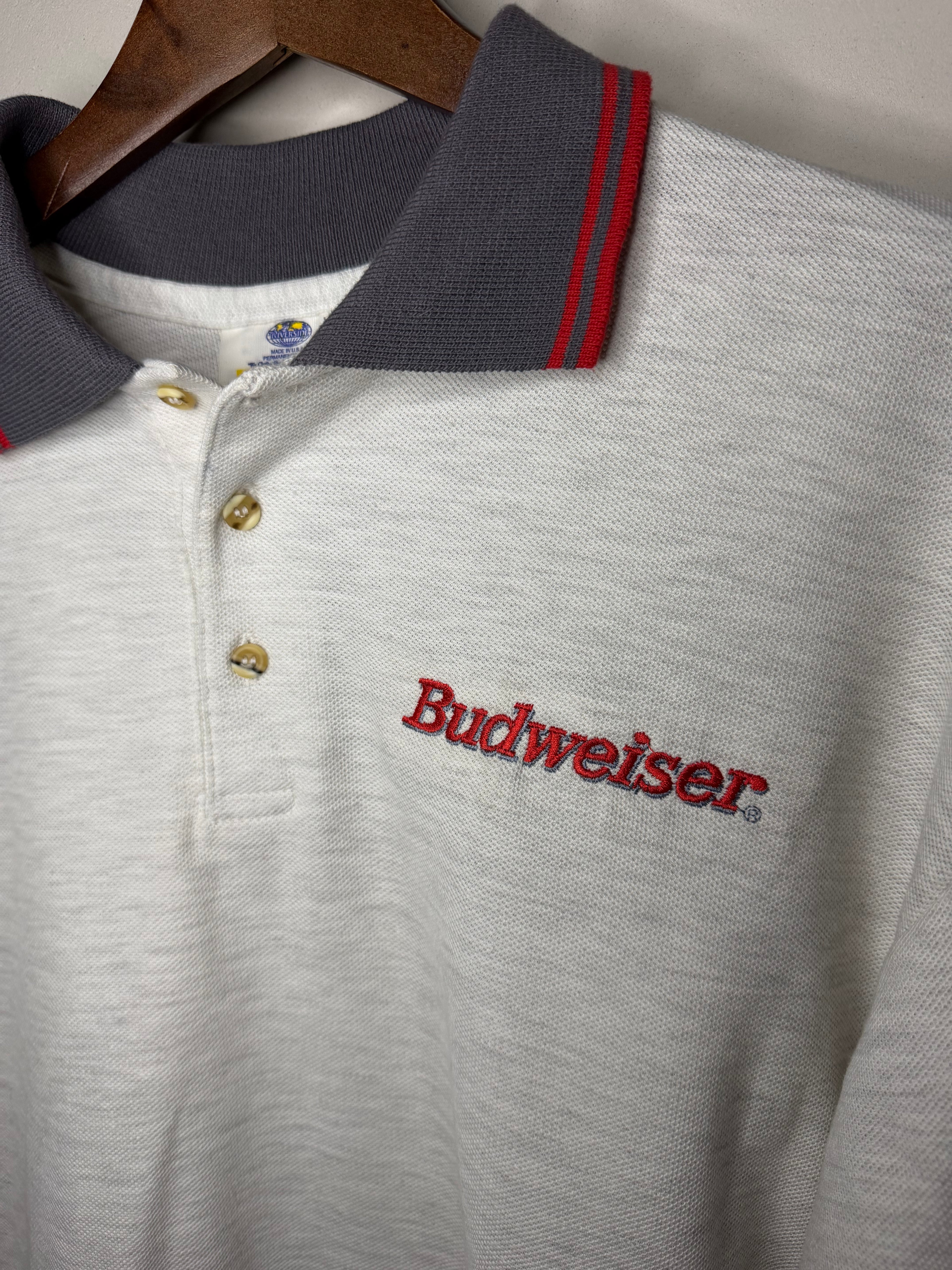 Budweiser polo — grey (XL)
