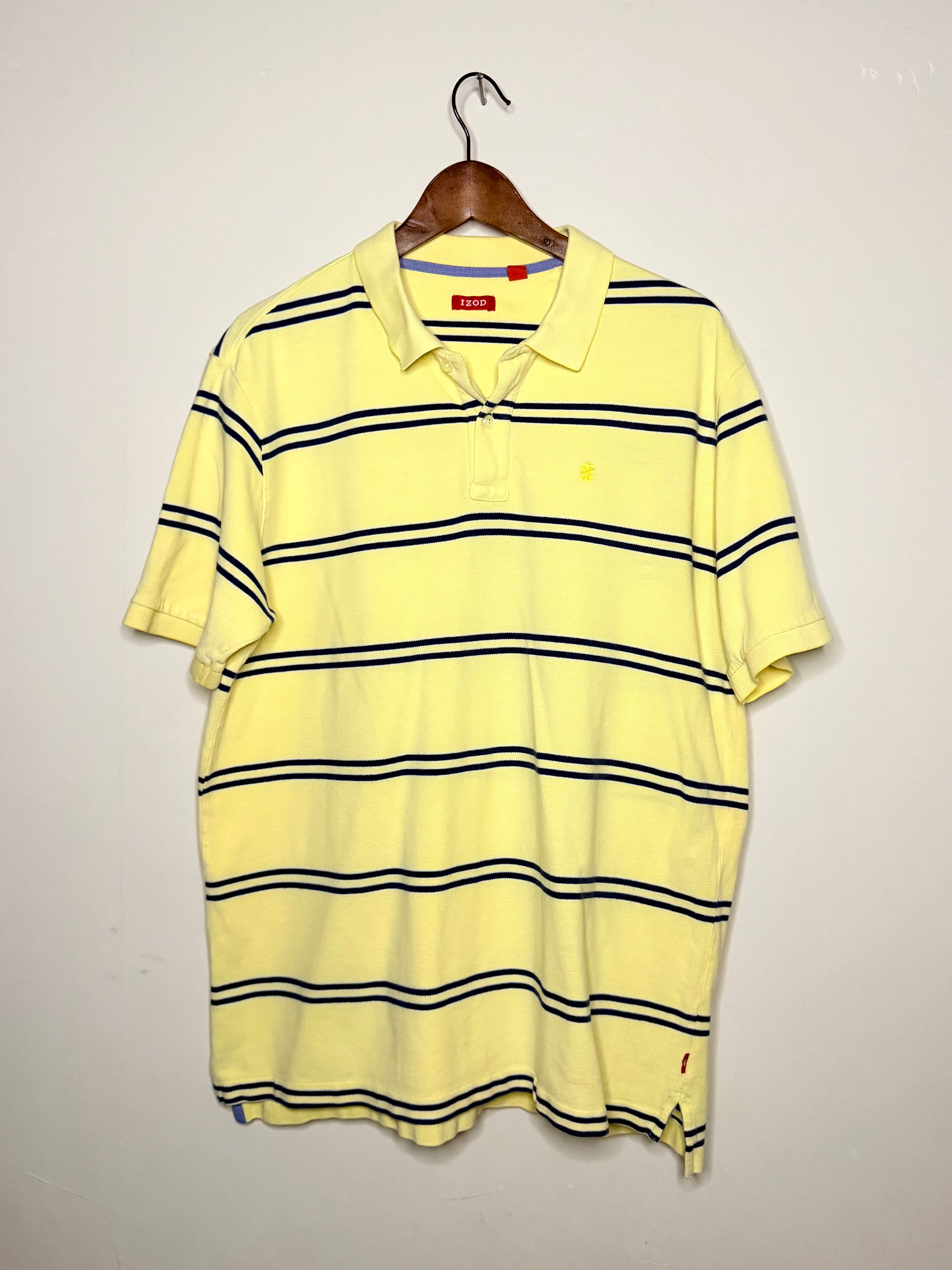 Izod polo — yellow (M)