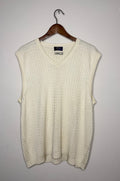 Callaway silk slipover — beige (L)