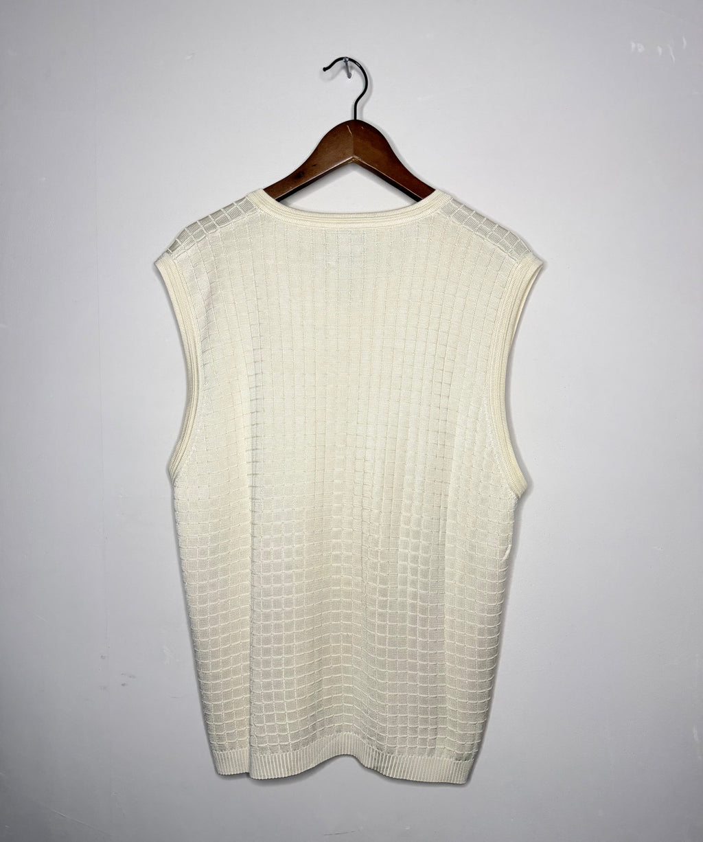 Callaway silk slipover — beige (L)