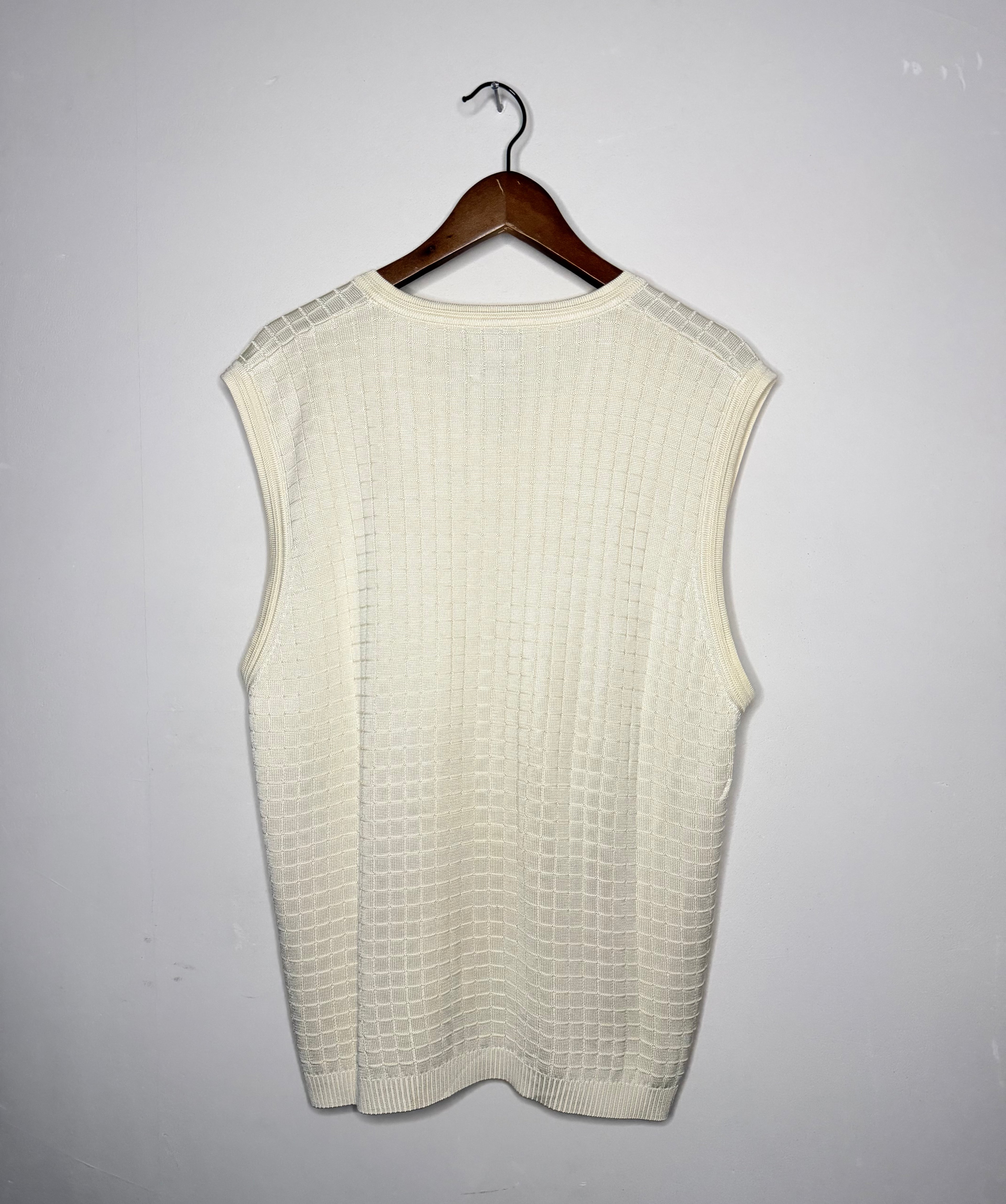 Callaway silk slipover — beige (L)