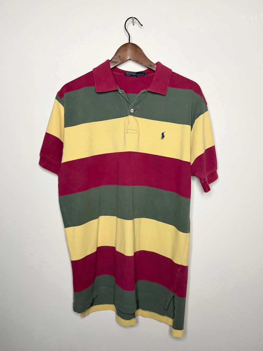 Ralph Lauren colorblock polo (L)