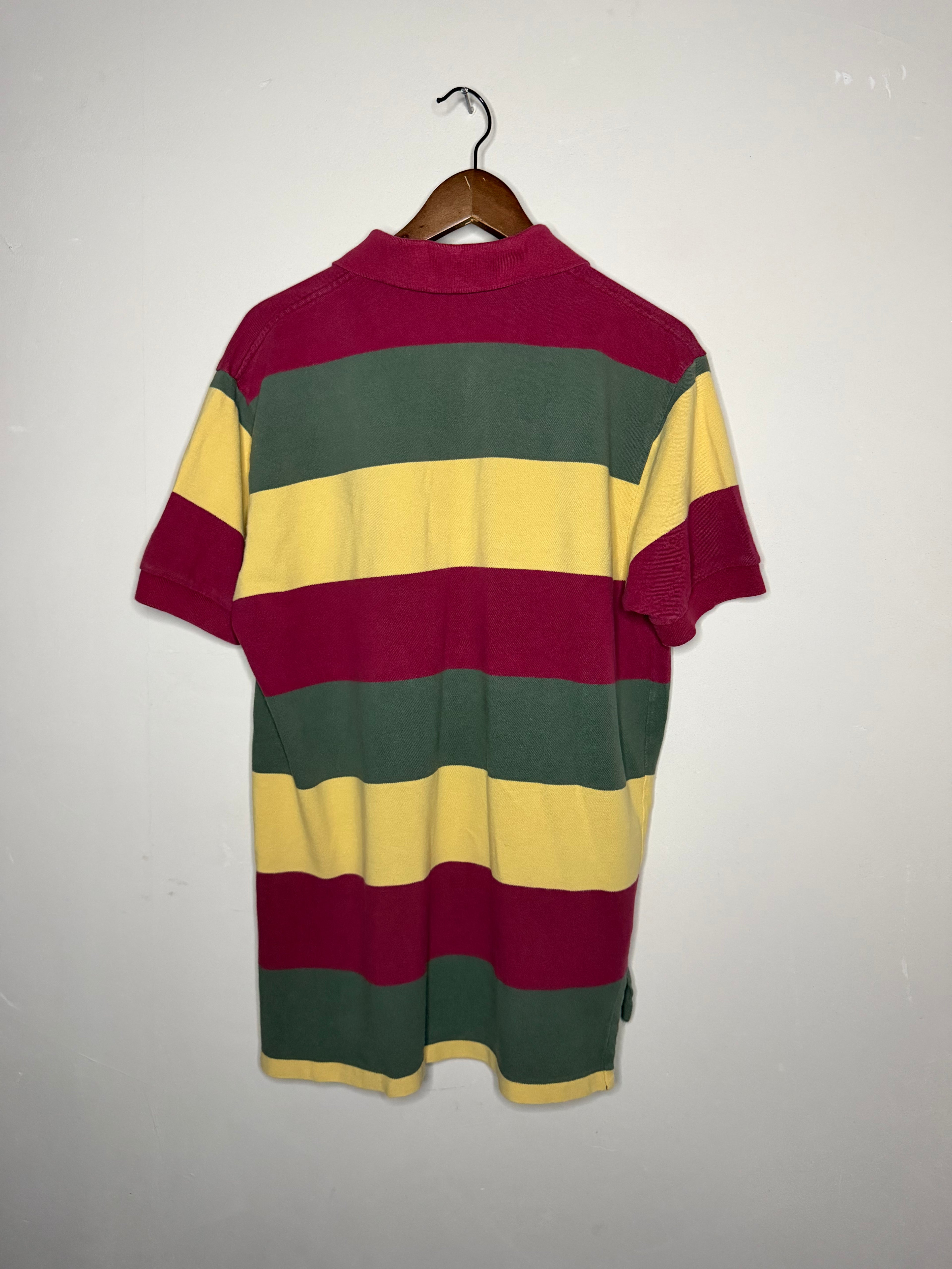 Ralph Lauren colorblock polo (L)