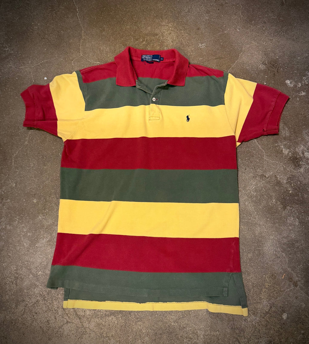 Ralph Lauren colorblock polo (L)