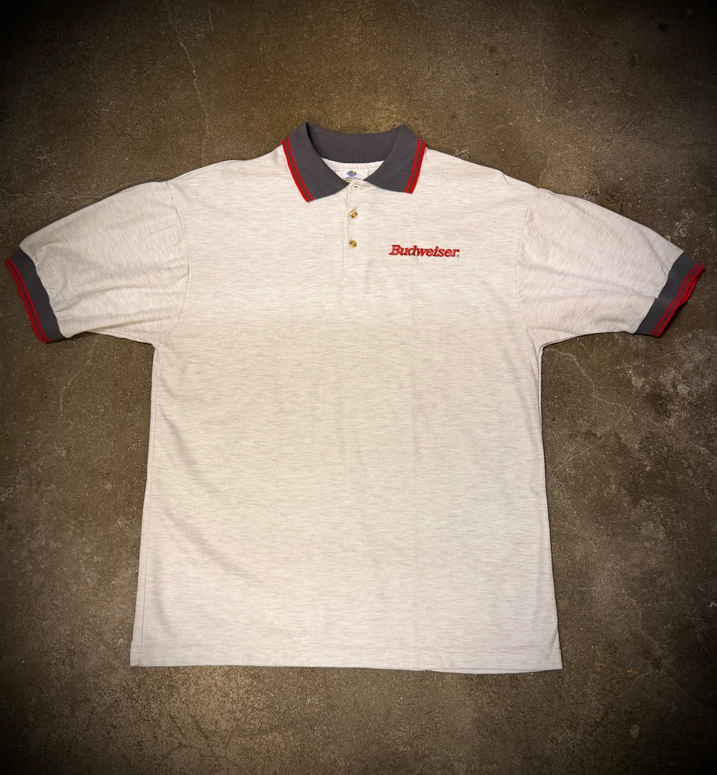 Budweiser polo — grey (XL)
