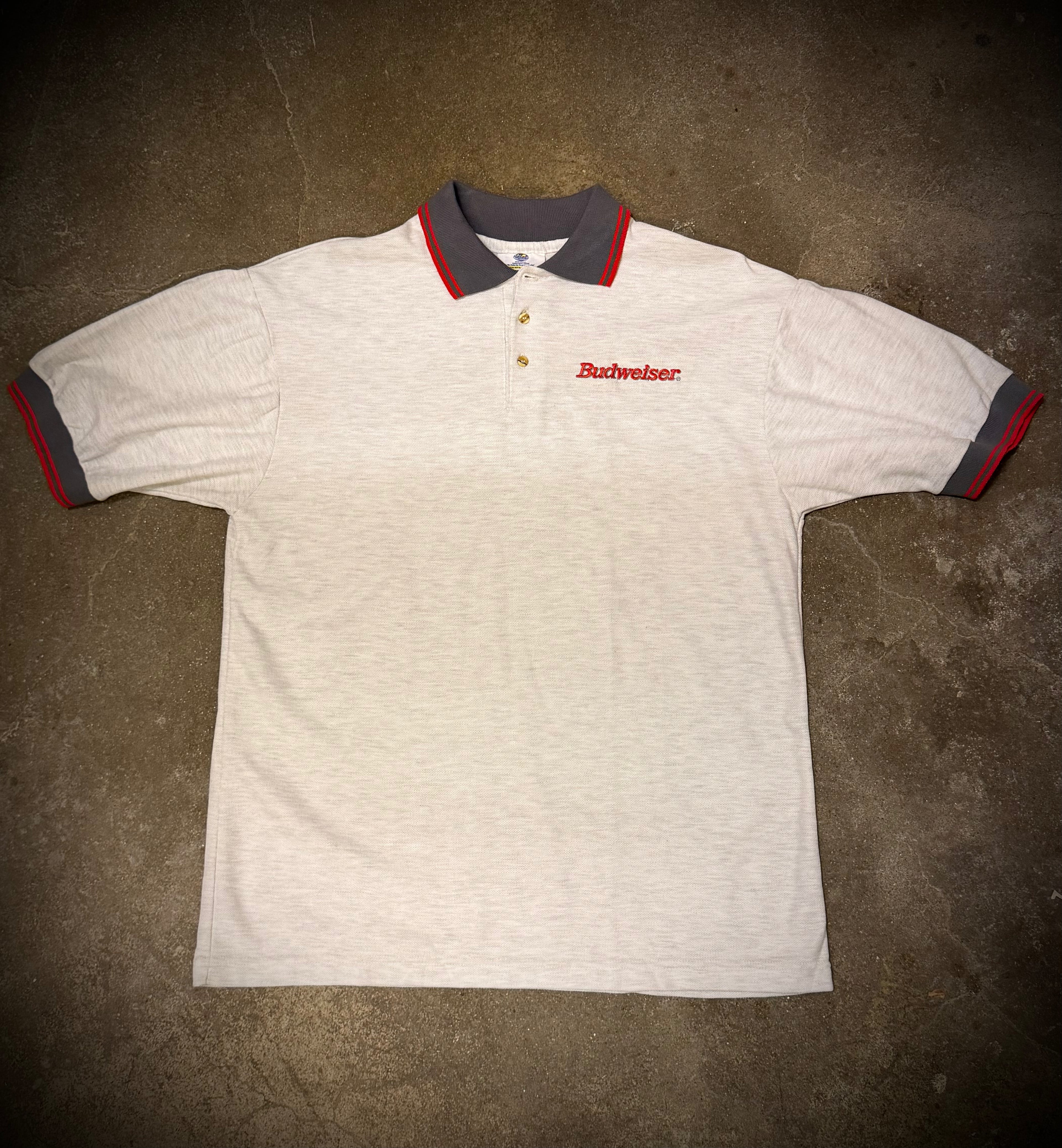 Budweiser polo — grey (XL)