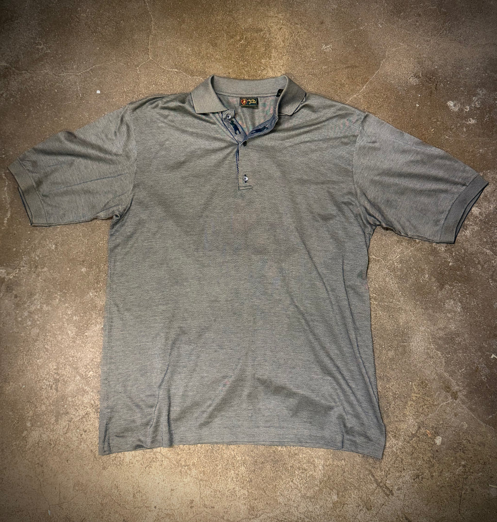 Bobby Jones polo — grey (L)