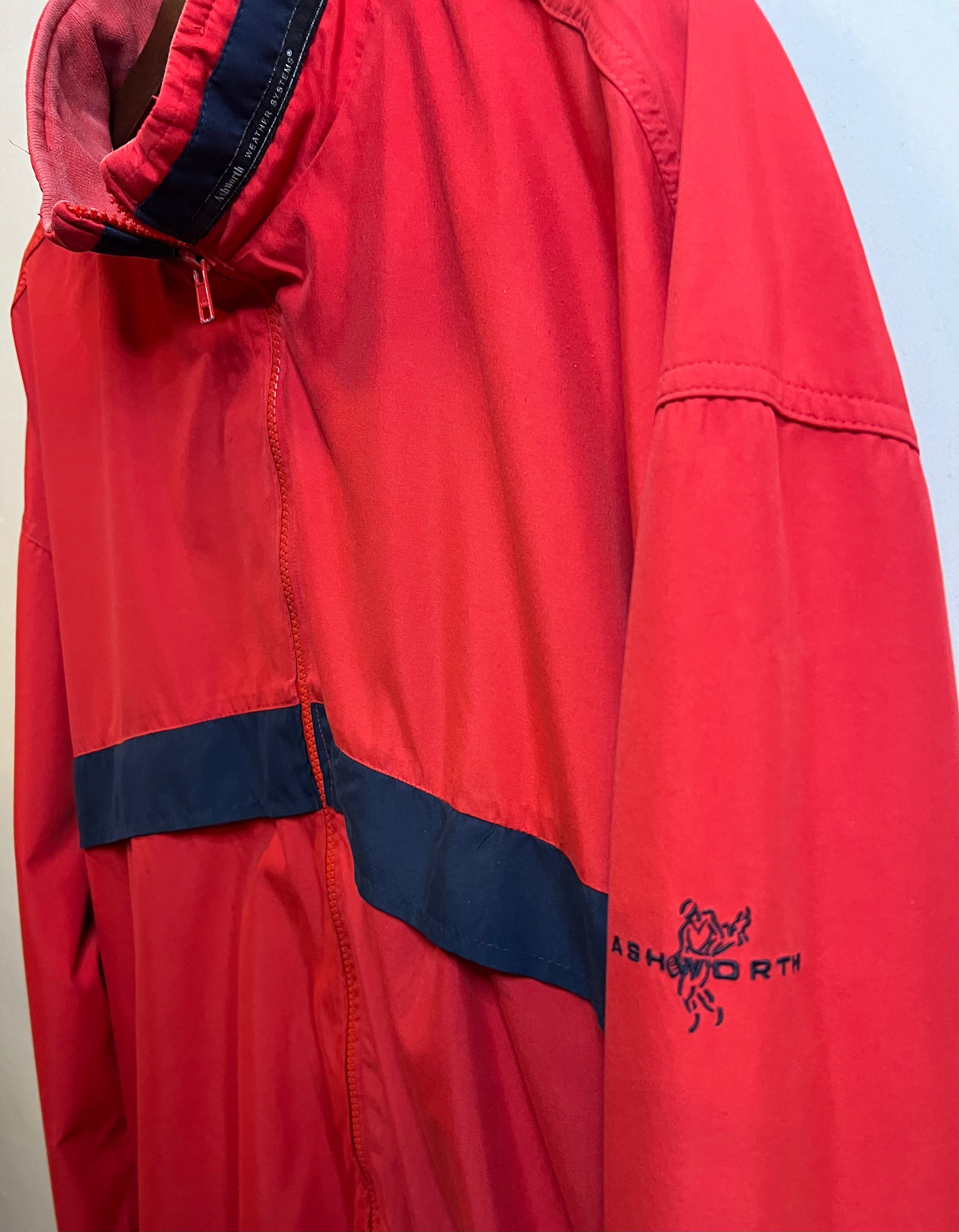 Ashworth wind jacket - Red (L)