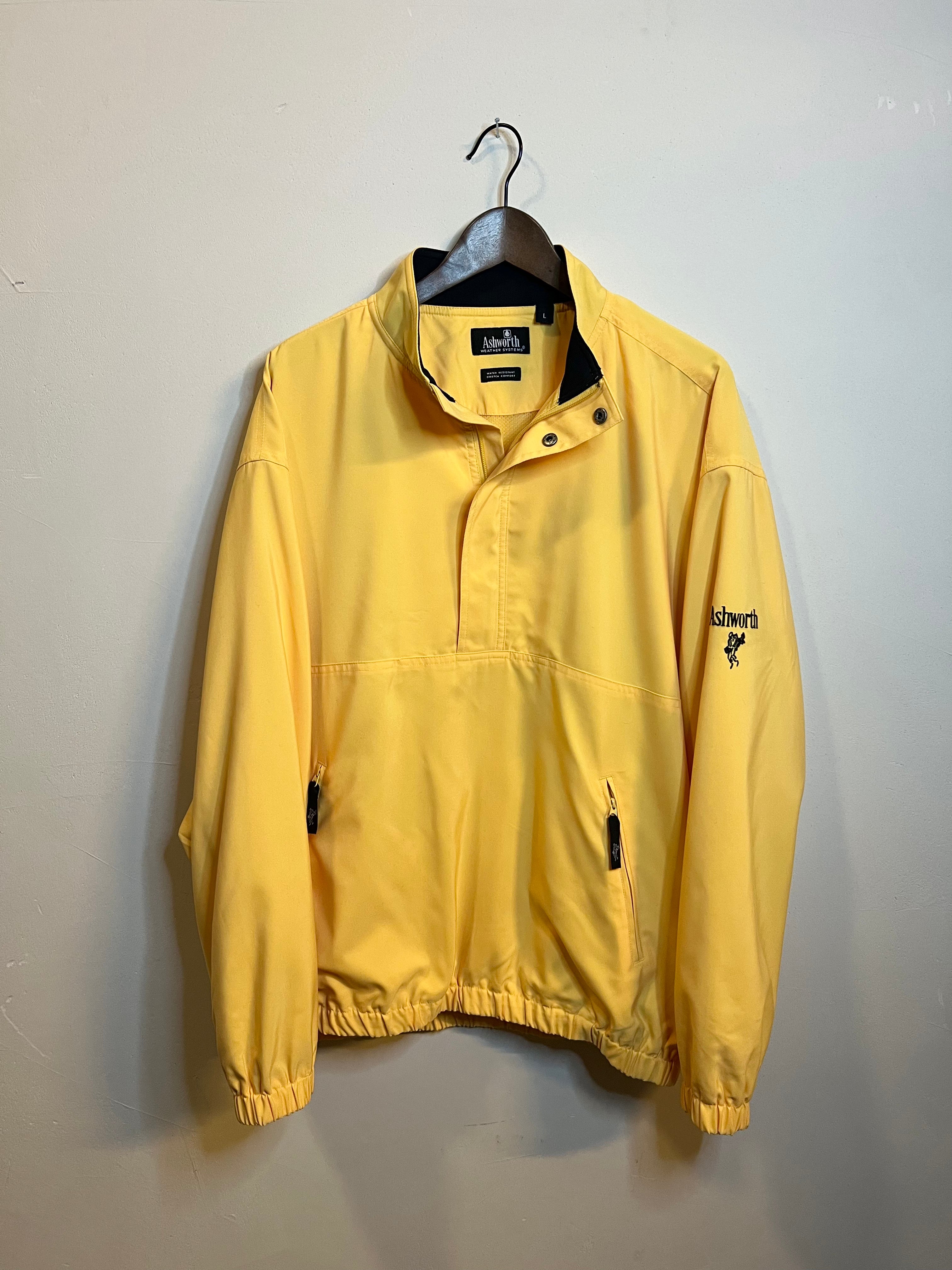 Ashworth Golf Windbreaker - Yellow