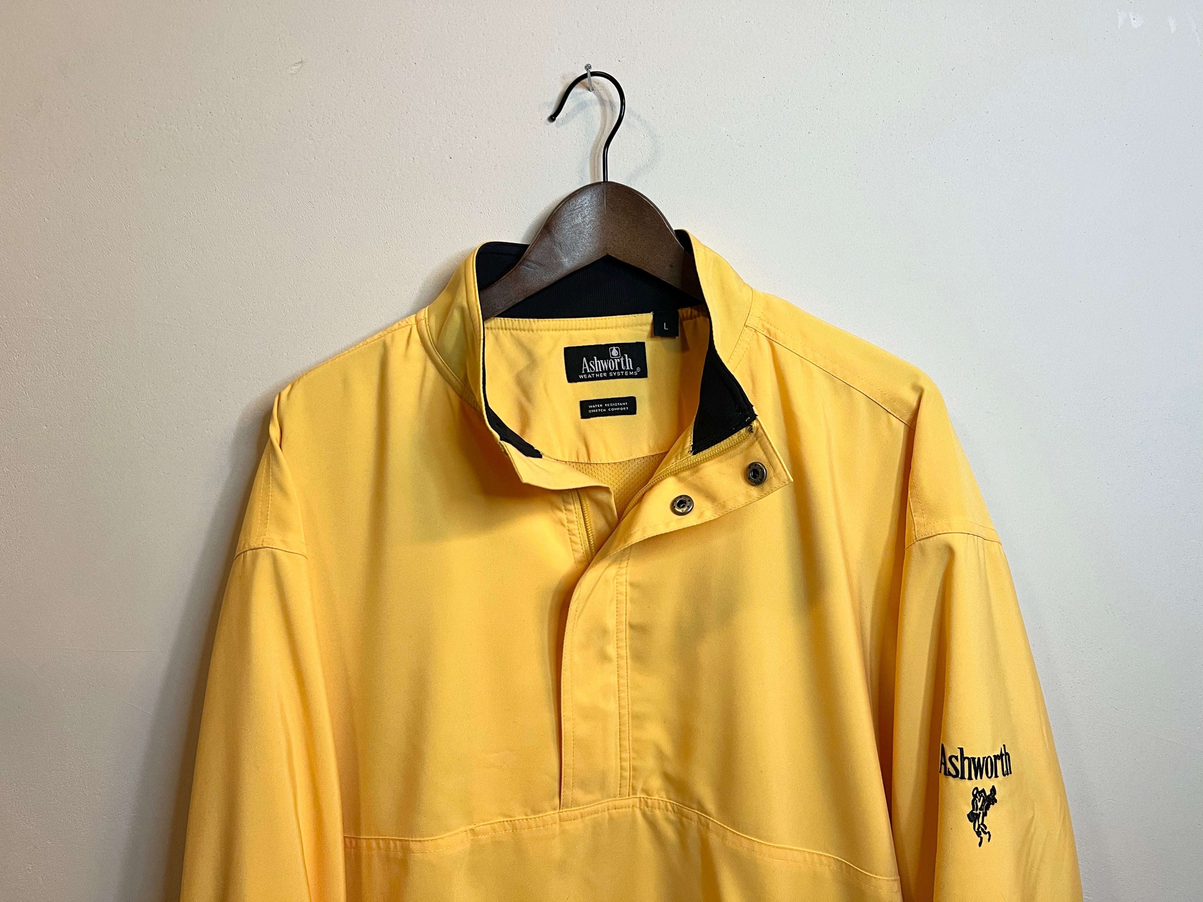 Ashworth Golf Windbreaker - Yellow