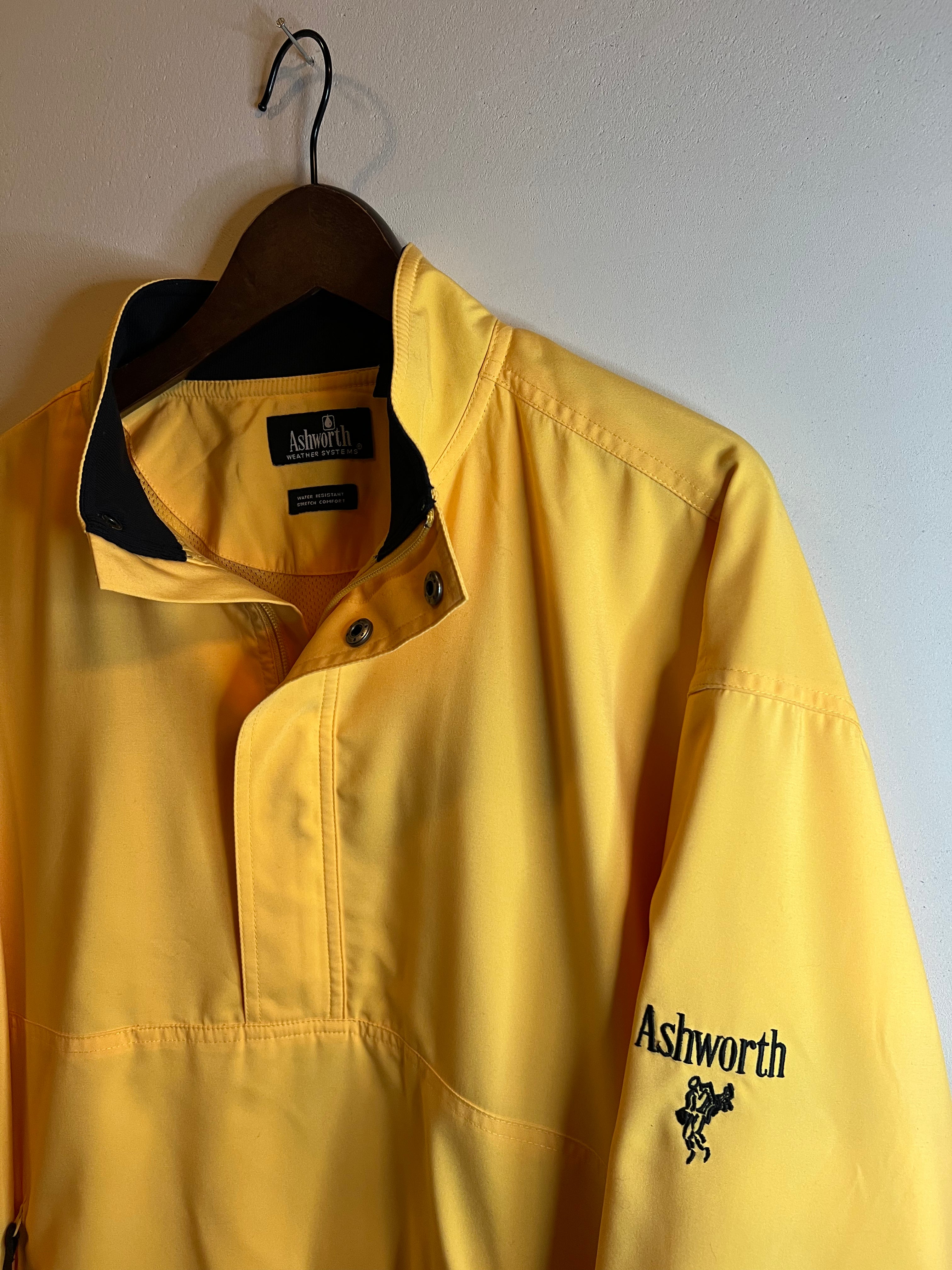 Ashworth Golf Windbreaker - Yellow