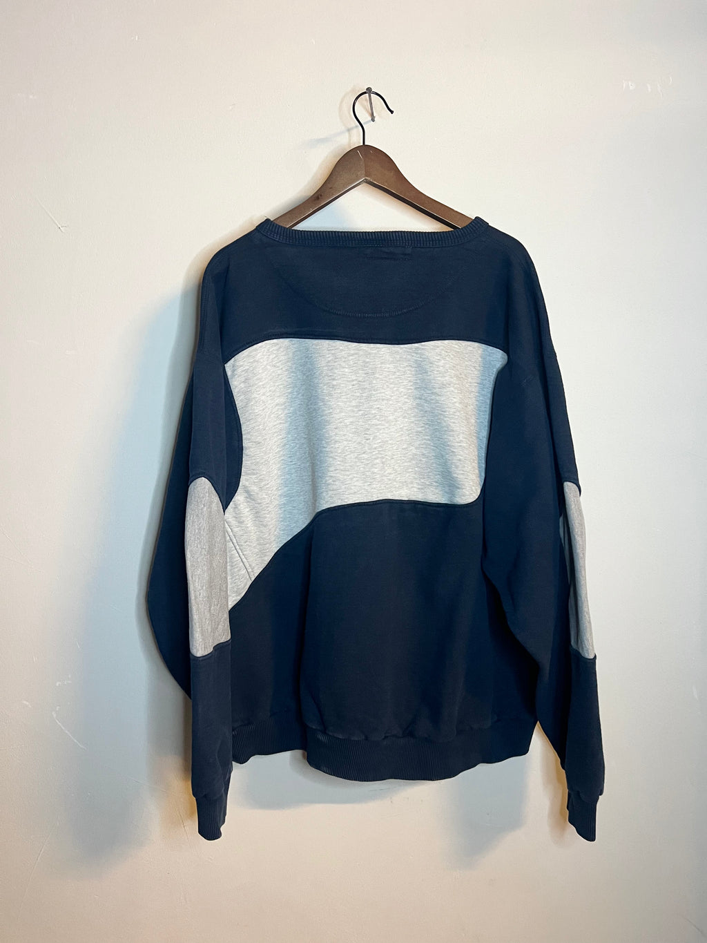 Nike Golf colorblock sweatshirt - Navy/Grey (XXL)