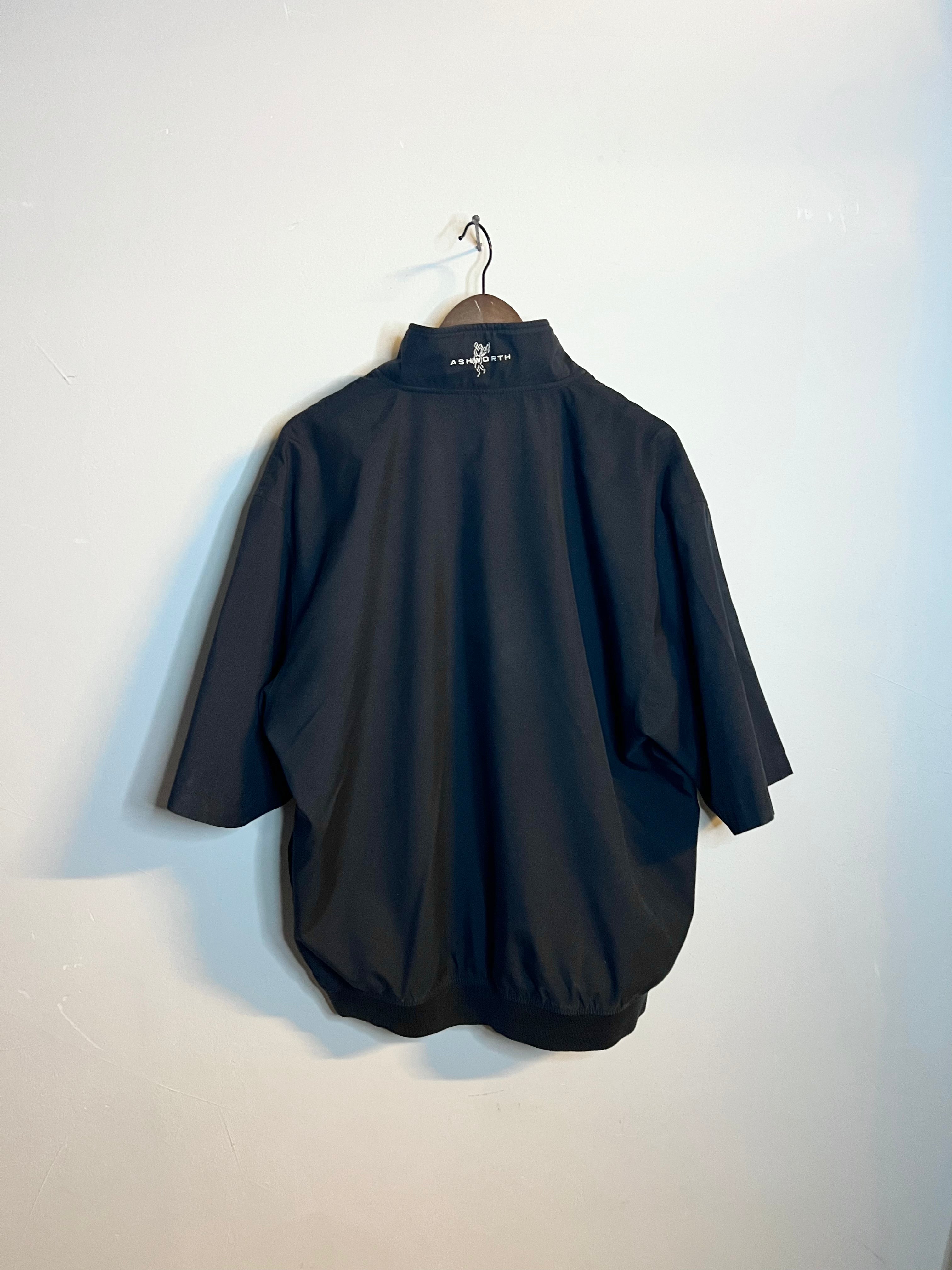 Ashworth short-sleeved windbreaker - Black (L/XL)