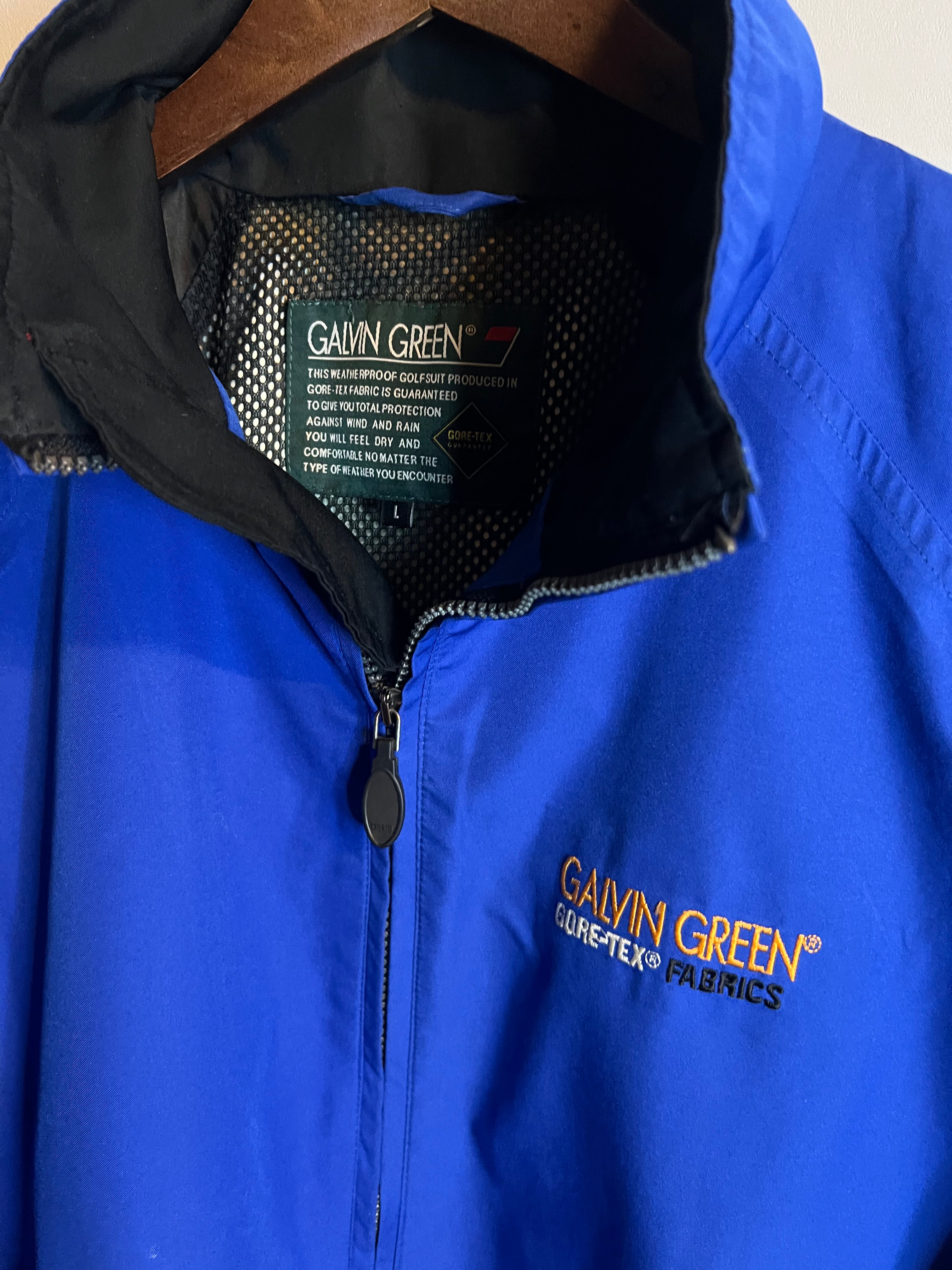 Galvin Green rain jacket - Blue