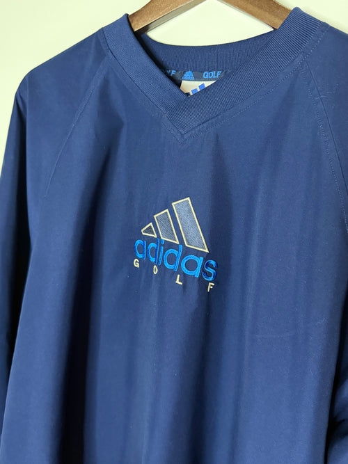 Adidas Golf windbreaker — blue (L)