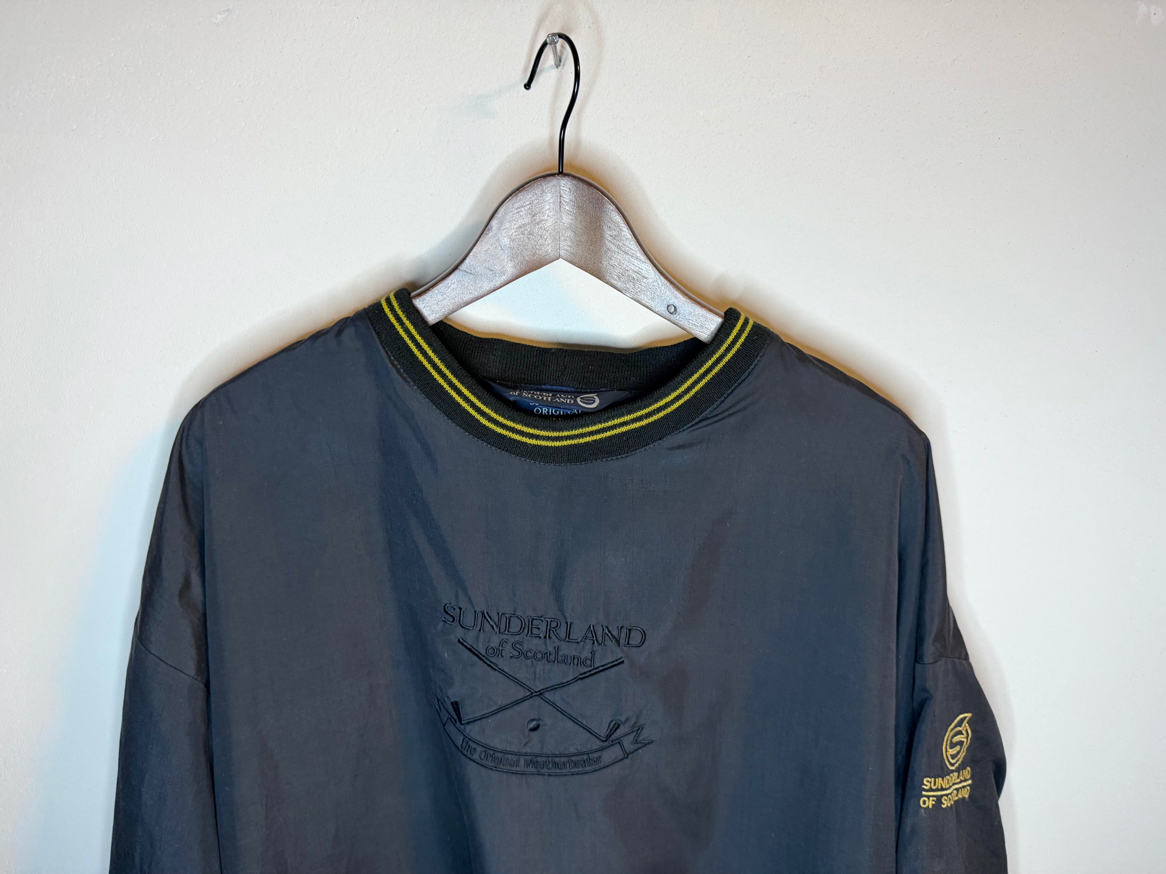 Sunderland of Scotland Windbreaker - Navy/Yellow