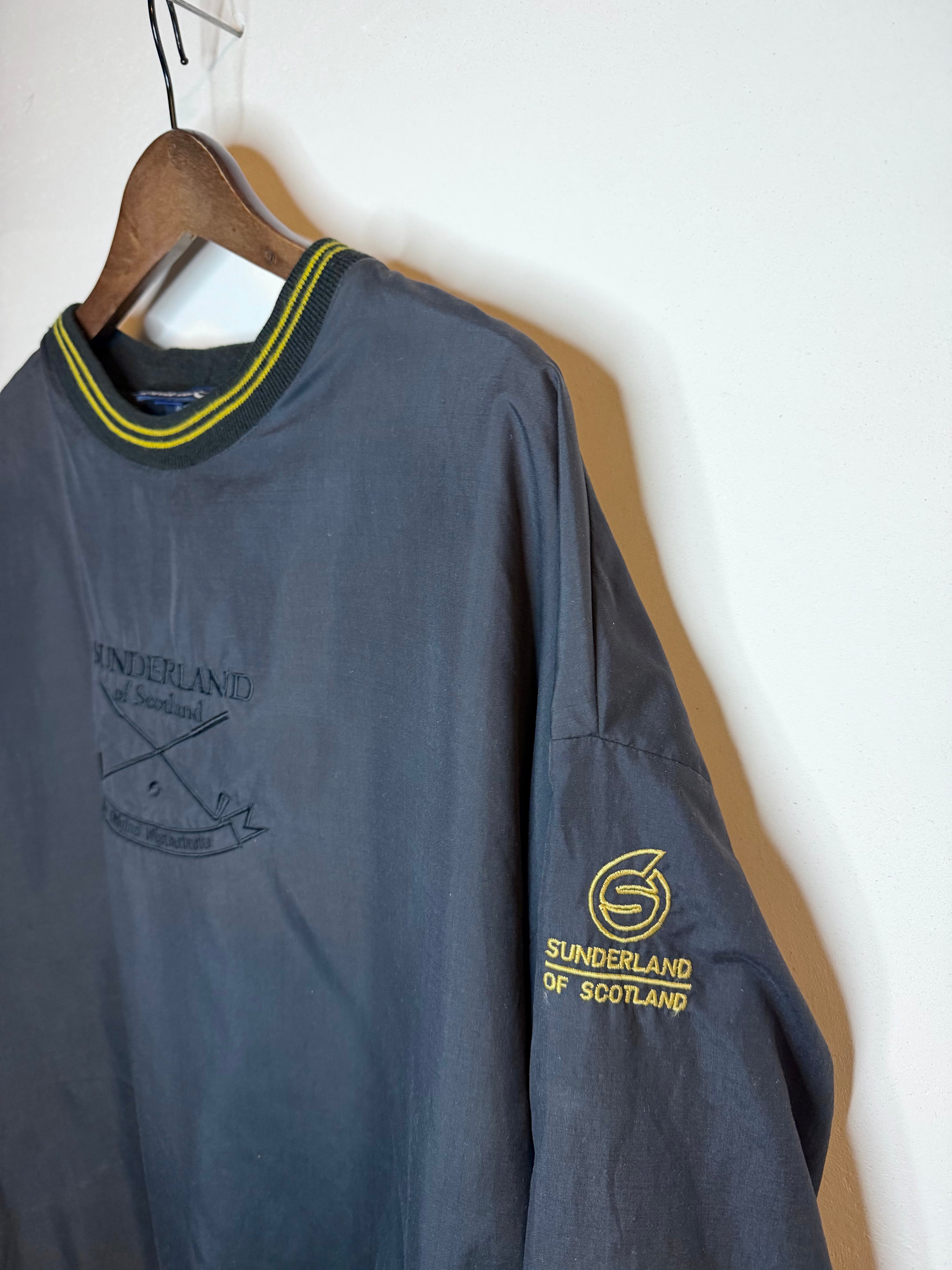 Sunderland of Scotland Windbreaker - Navy/Yellow