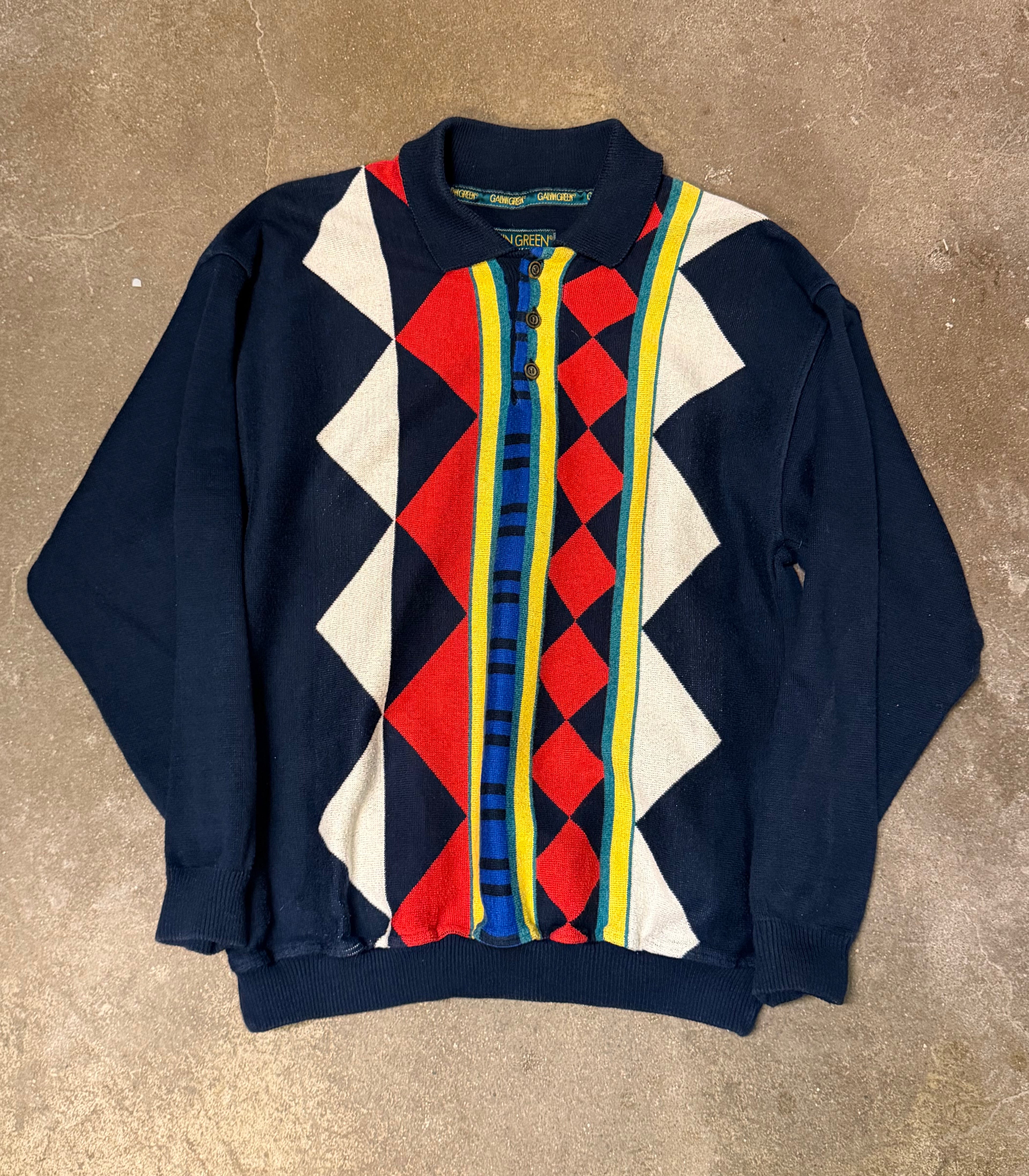 Galvin Green knitted cardigan - (L)