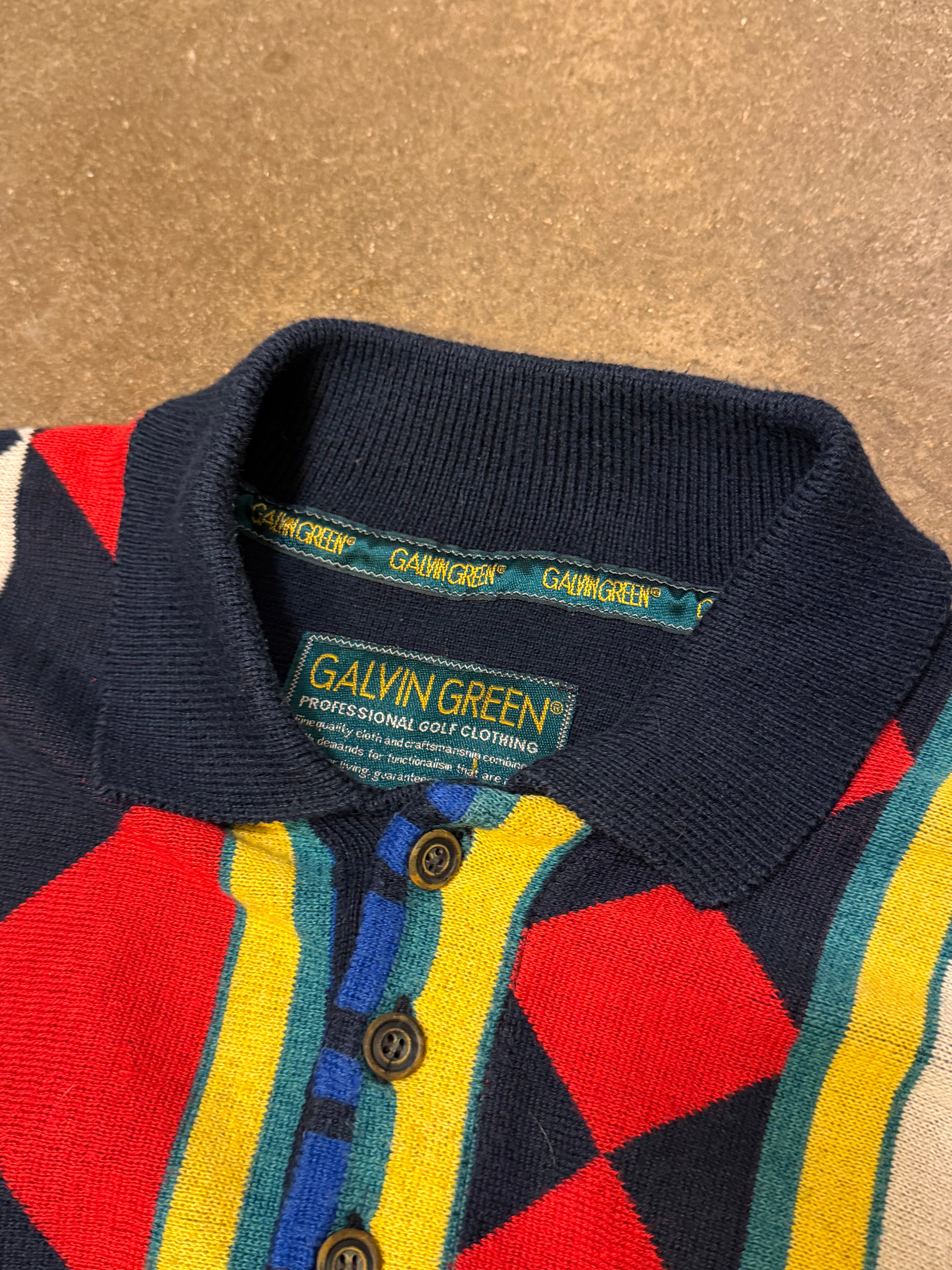 Galvin Green knitted cardigan - (L)