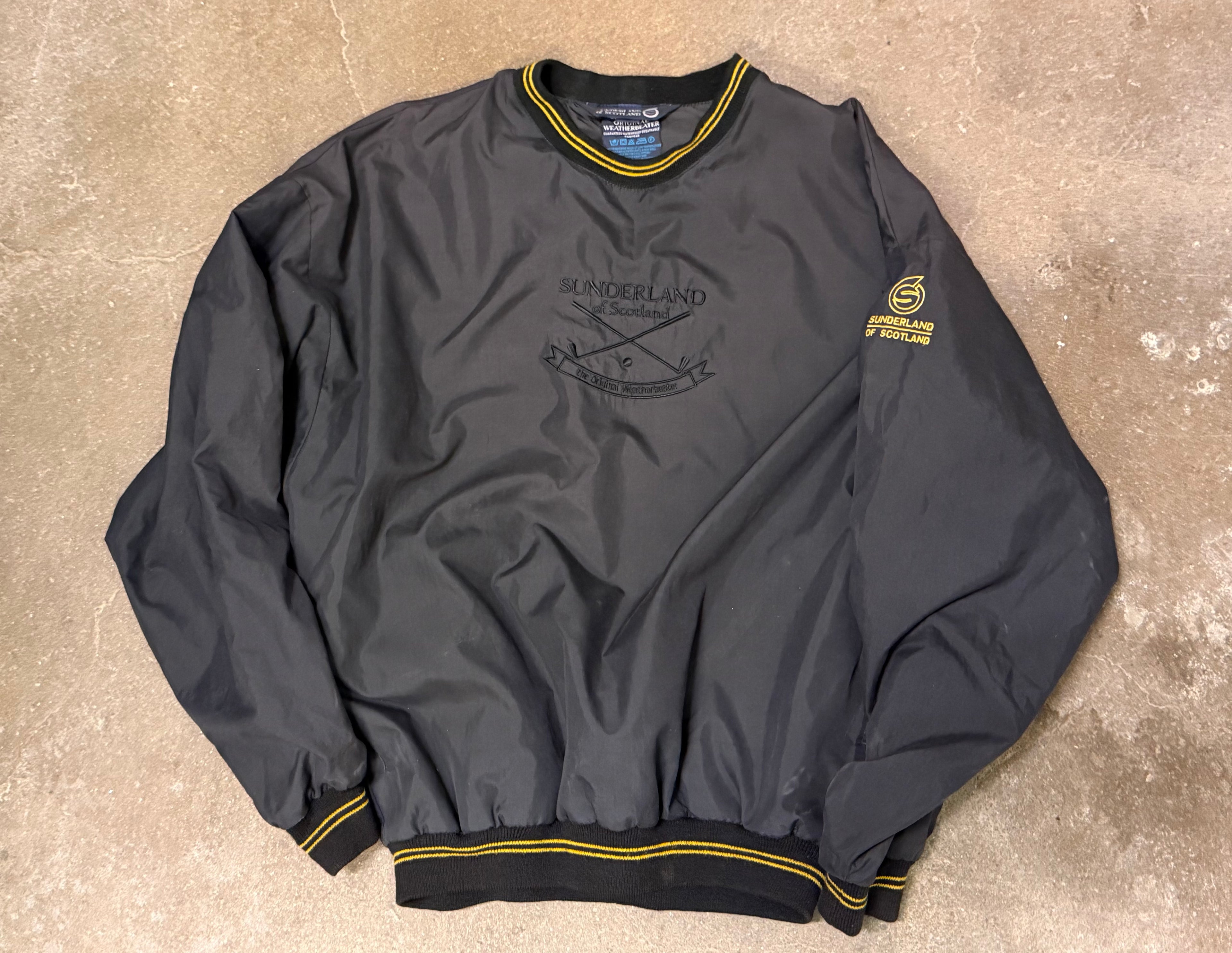 Sunderland of Scotland Windbreaker - Navy/Yellow