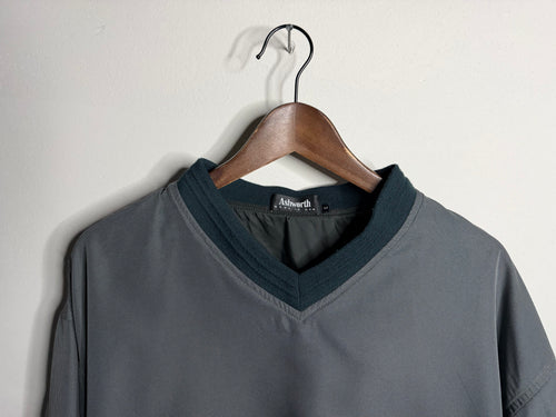 Ashworth grey/green windbreaker (L)