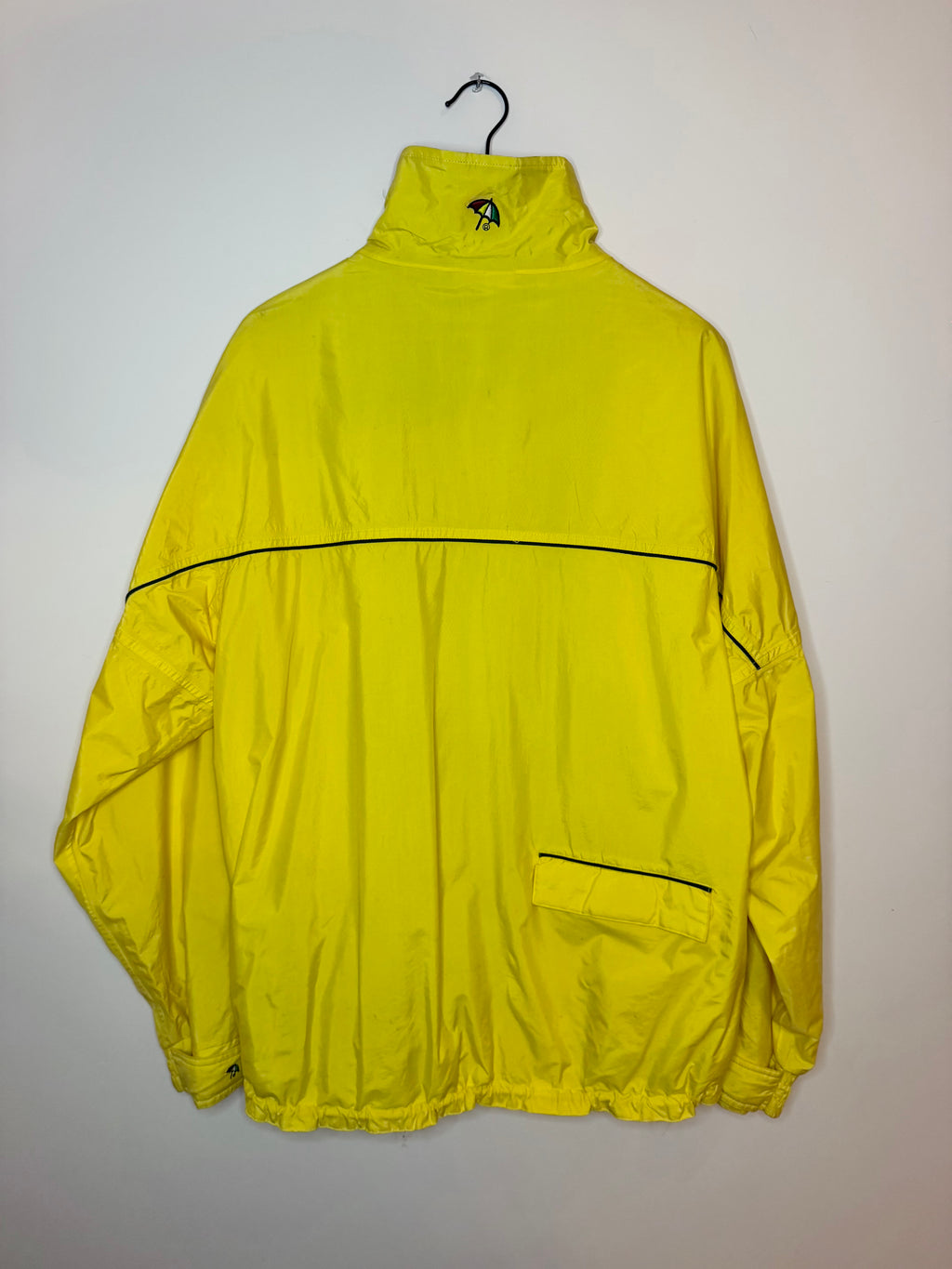 Arnold Palmer rain jacket — yellow (L)
