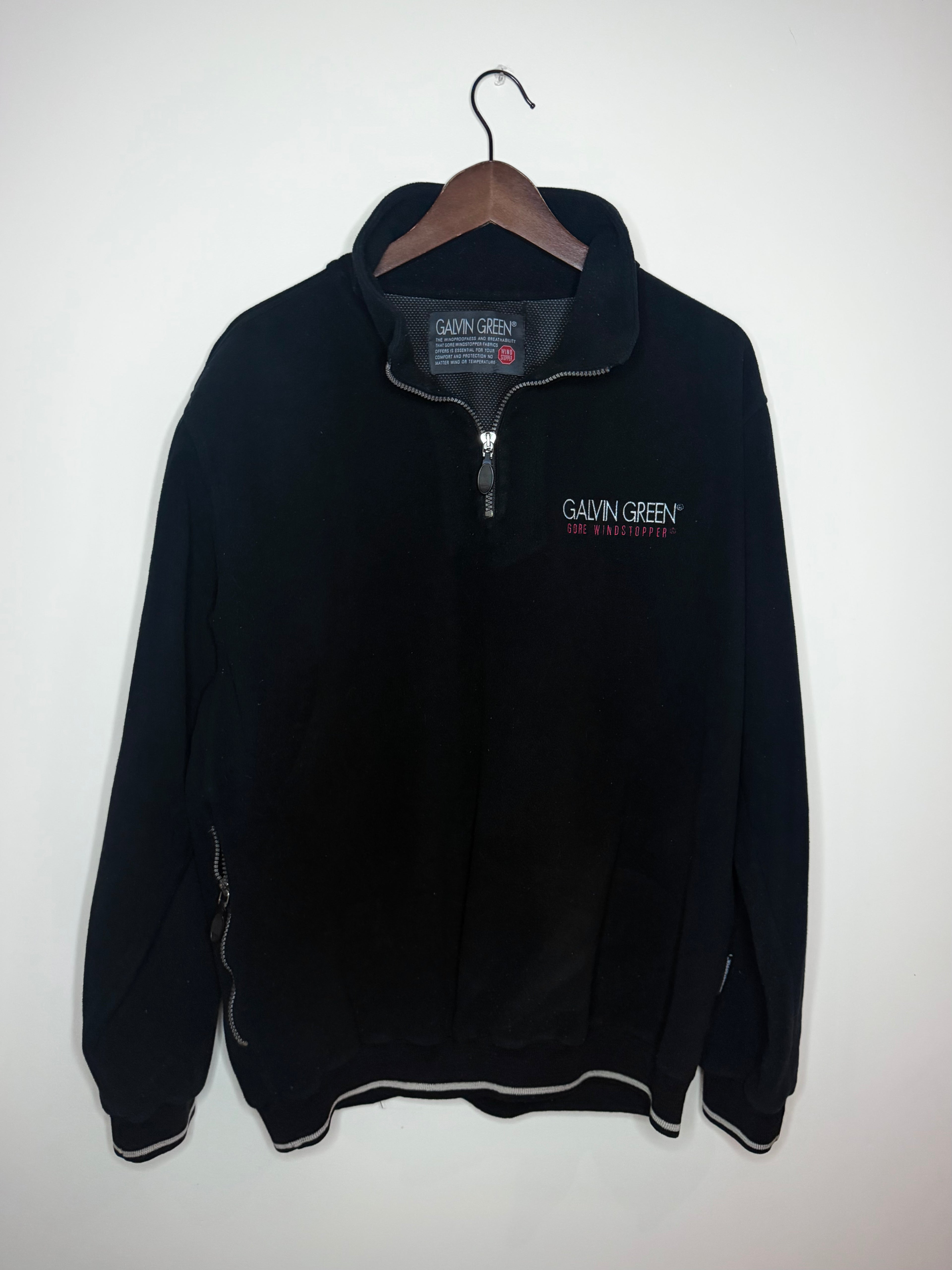 Galvin Green fleece — black (M)