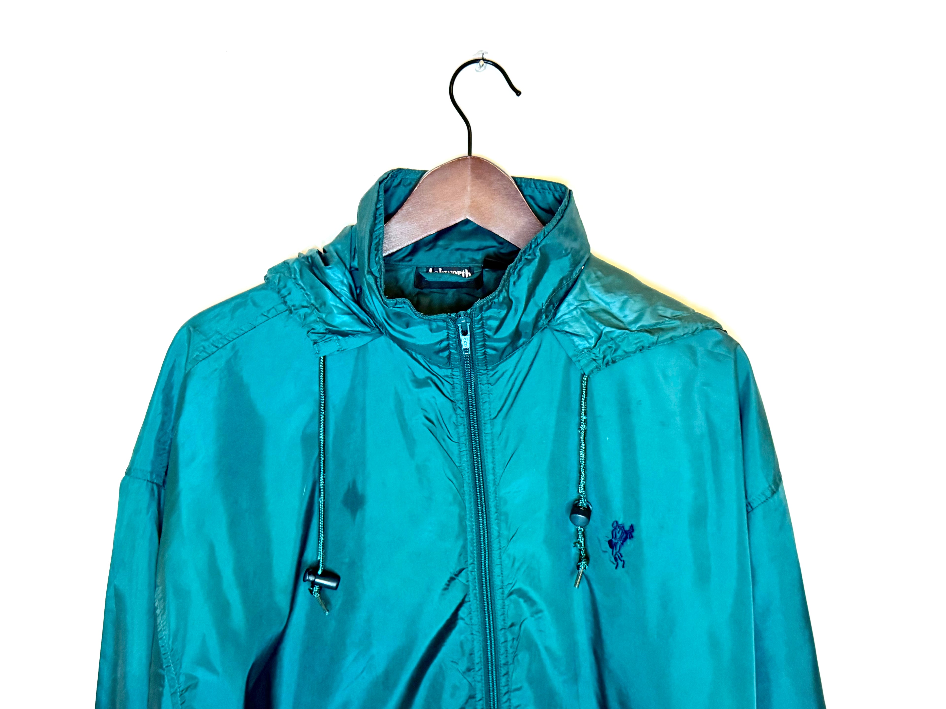 Ashworth lightweight rain jacket — green (L)
