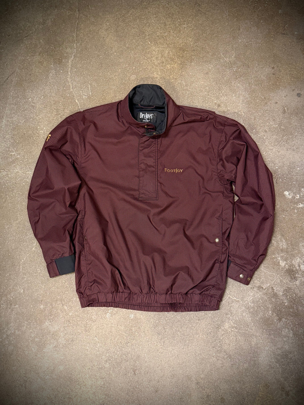 FootJoy DryJoys burgundy houndstooth (S)